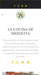 Mobile Screenshot of lacocinademezquita.com